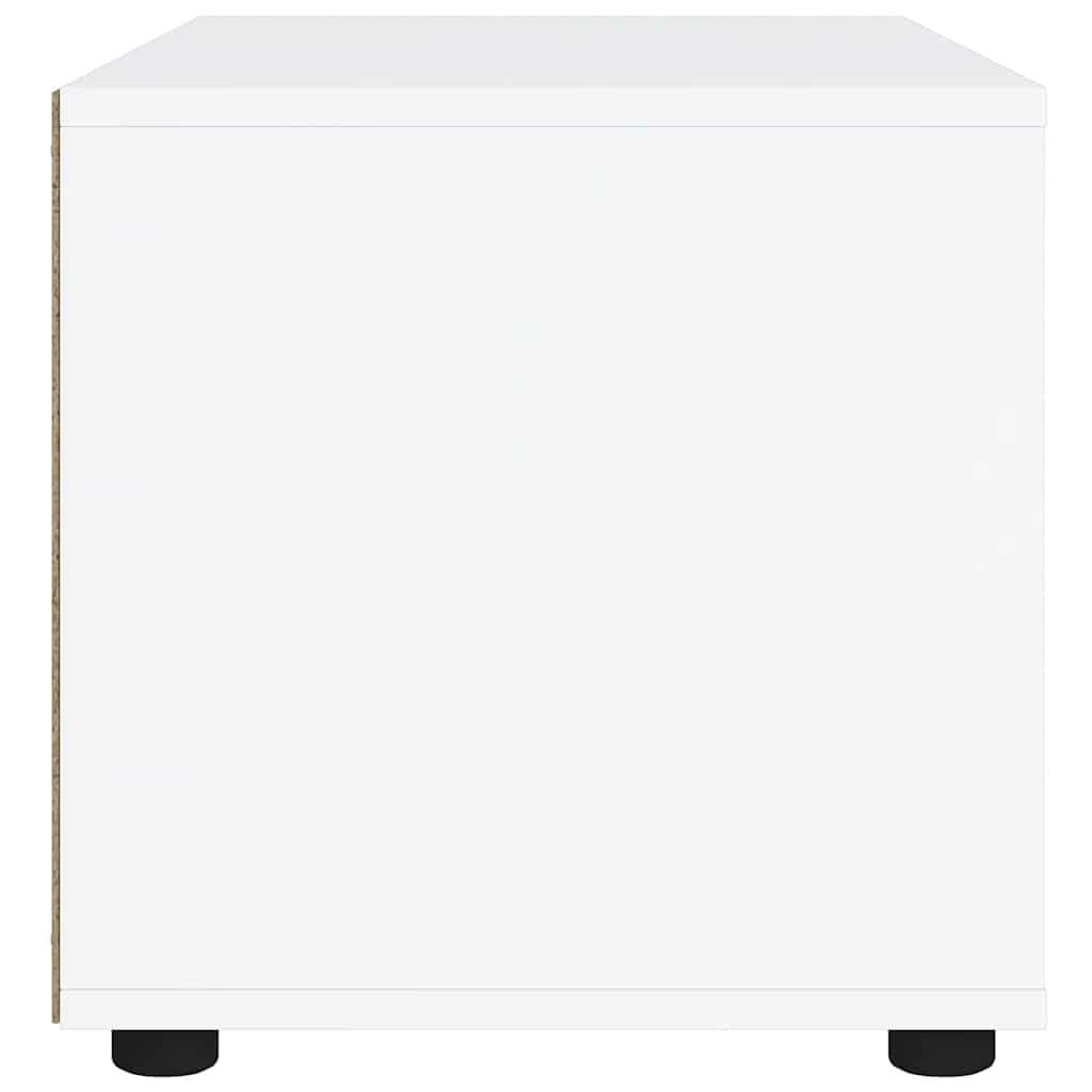 Mobile TV VISNES Bianco 60x40x38 cm in Legno Multistrato - homemem39