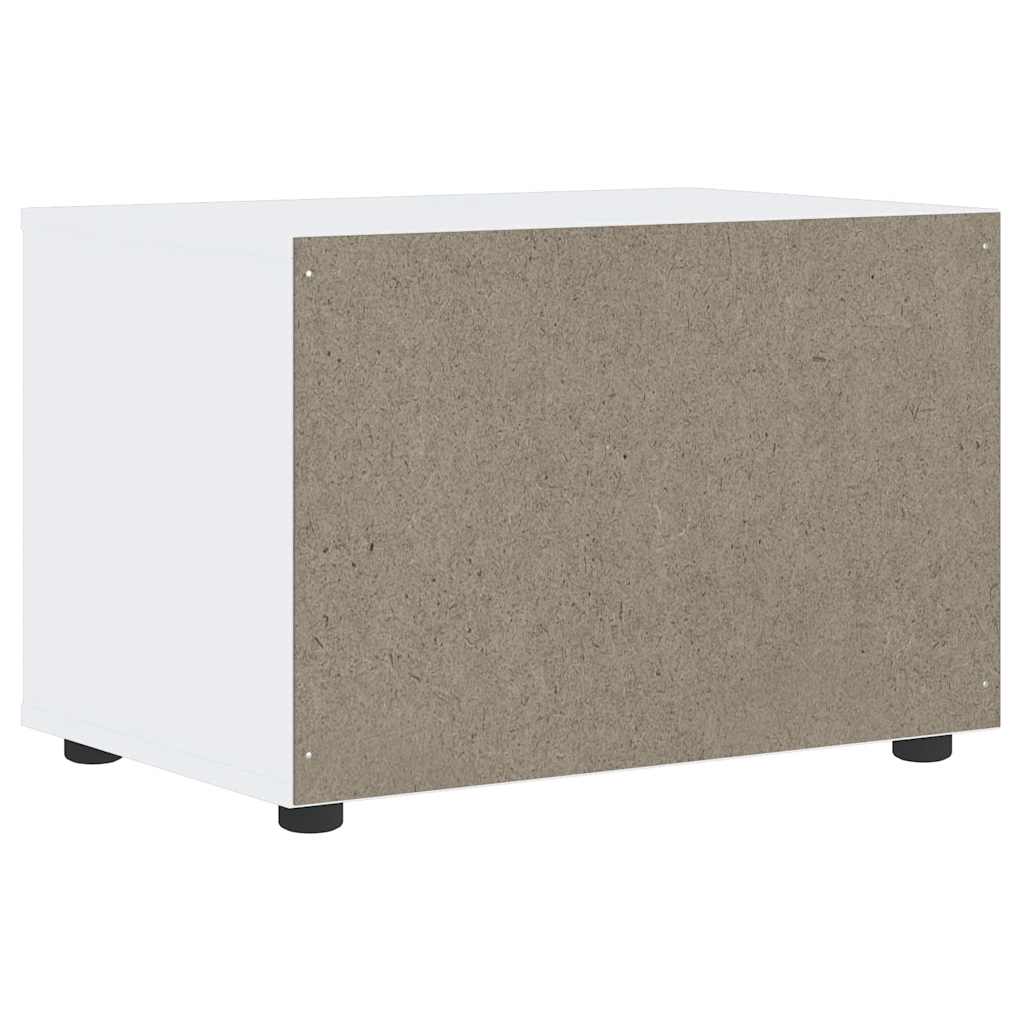 Mobile TV VISNES Bianco 60x40x38 cm in Legno Multistrato - homemem39