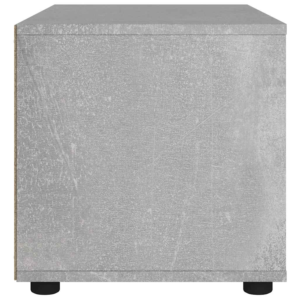 Mobile TV VISNES Grigio Cemento 60x40x38 cm Legno Multistrato - homemem39