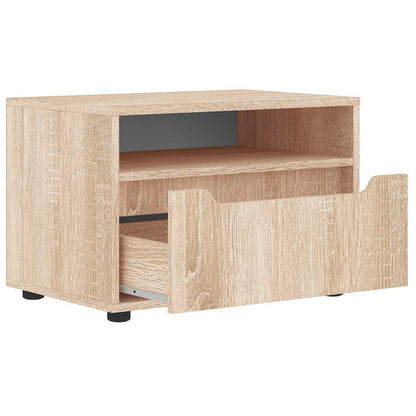 Mobile TV VISNES Rovere Sonoma 60x40x38 cm in Legno Multistrato - homemem39