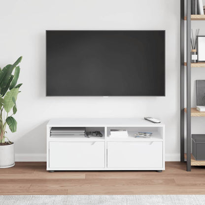 Mobile TV VISNES Bianco 100x40x38 cm in Legno Multistrato - homemem39