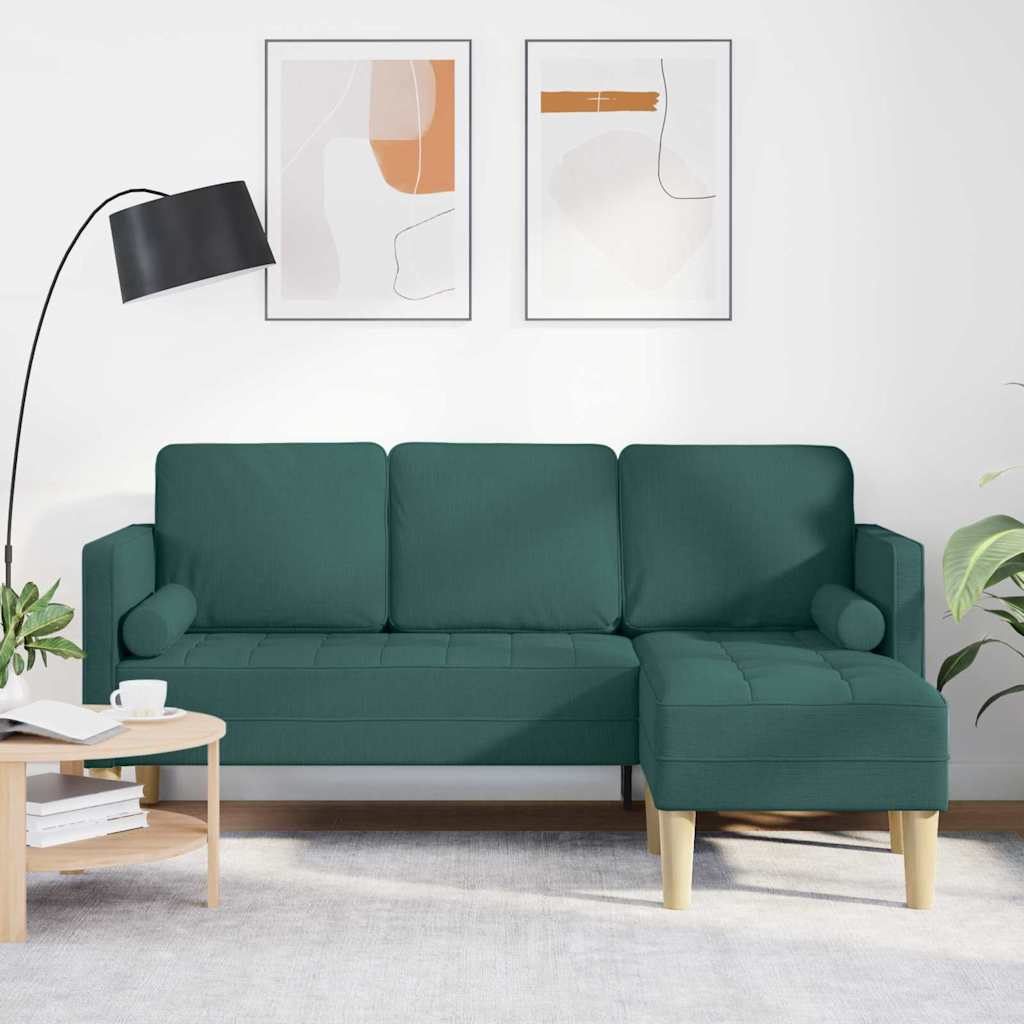 Set di divani con cuscino Verde Scuro Poliestere | homemem39