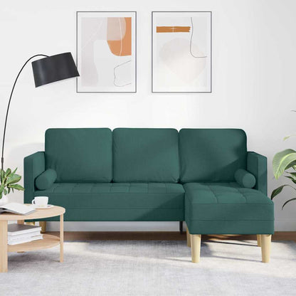 Set di divani con cuscino Verde Scuro Poliestere | homemem39