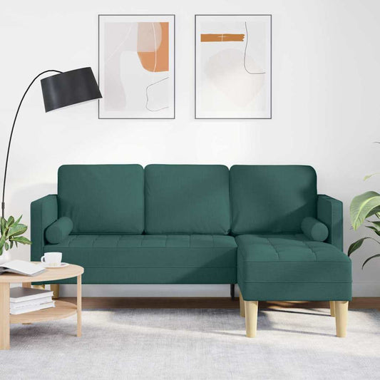 Set di divani con cuscino Verde Scuro Poliestere | homemem39