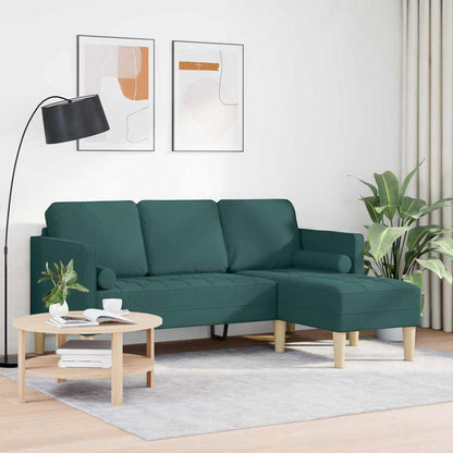 Set di divani con cuscino Verde Scuro Poliestere | homemem39