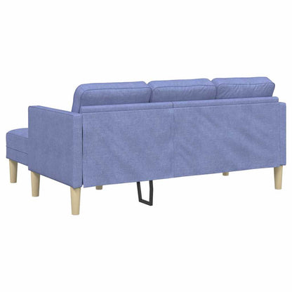 Set di divani con cuscino Blu jeans Poliestere