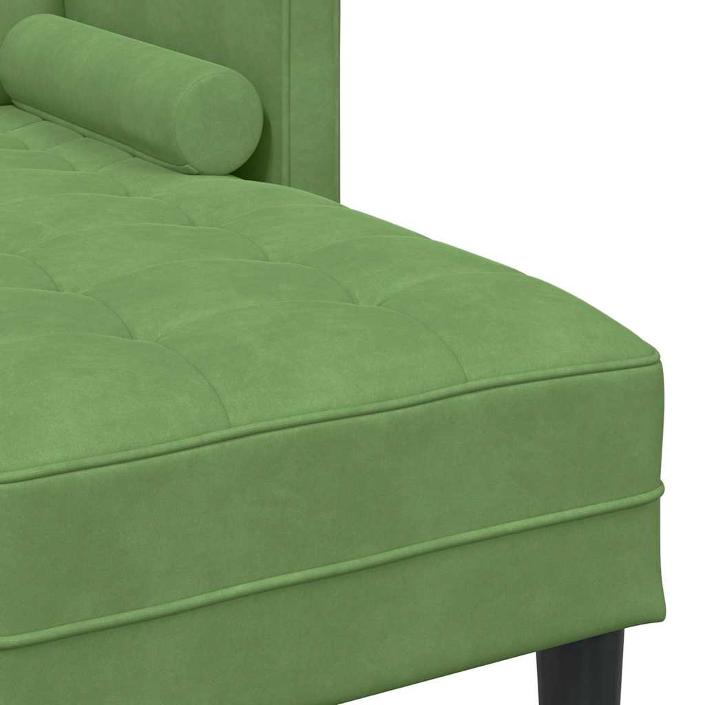 Set di divani Verde chiaro 173 x 131 x 67 cm Velluto - homemem39