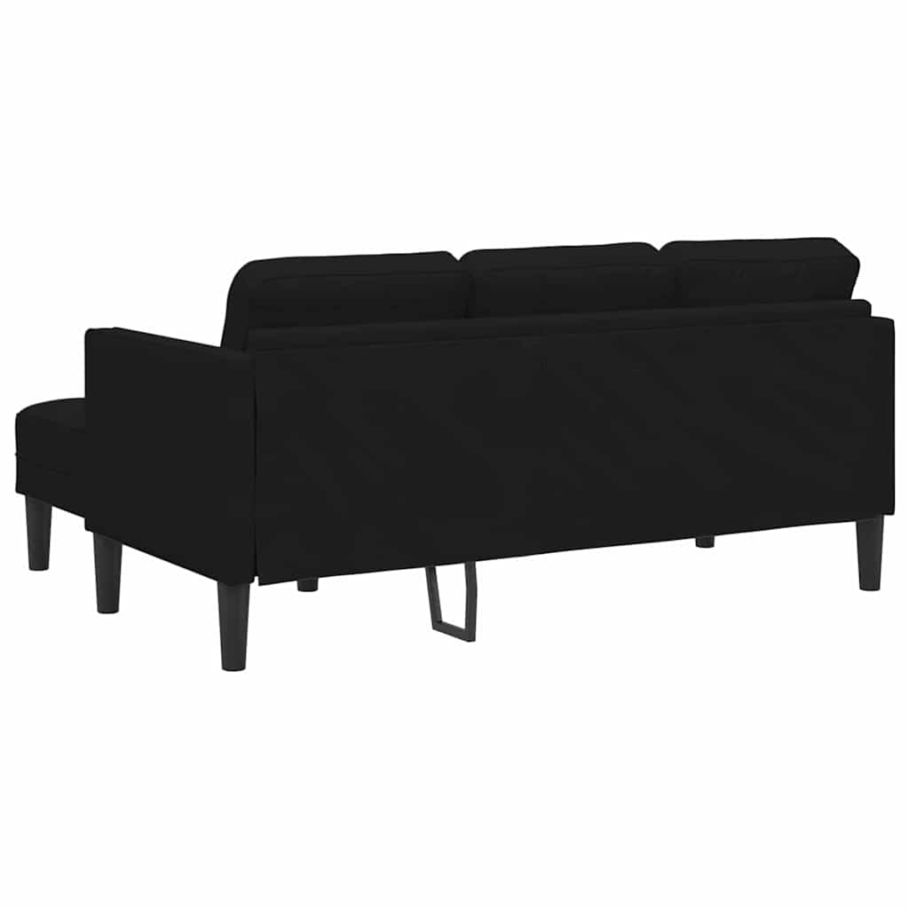 Set di divani con cuscino Nero Poliestere | homemem39