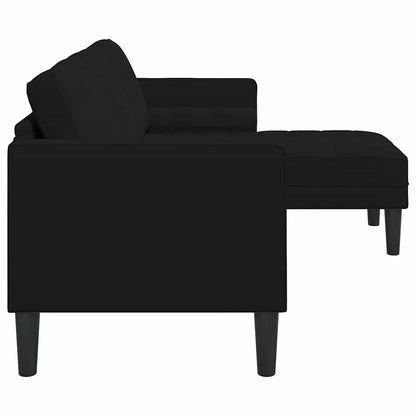 Set di divani con cuscino Nero Poliestere | homemem39