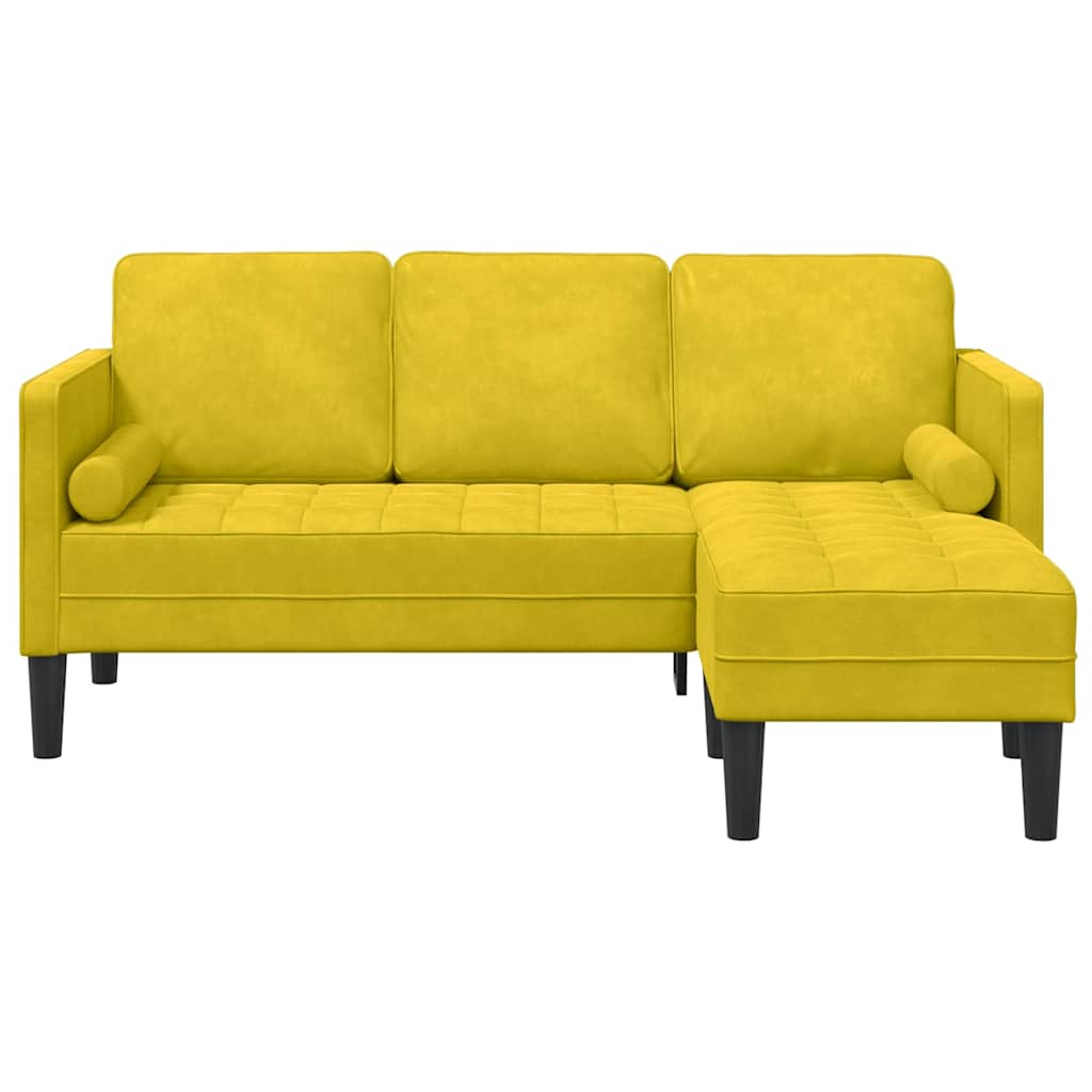 Set di divani con cuscino Giallo Poliestere | homemem39