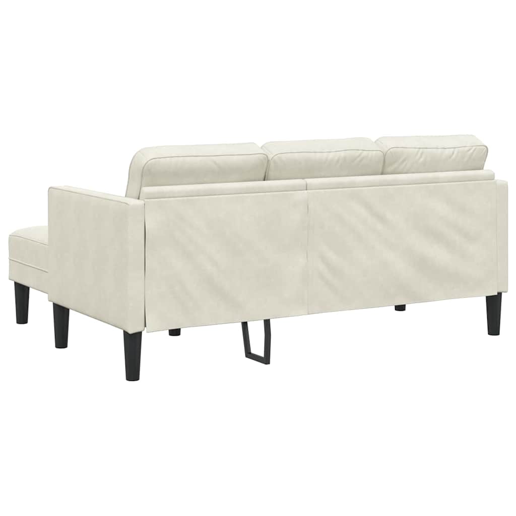 Set di divani con cuscino Crema Poliestere | homemem39