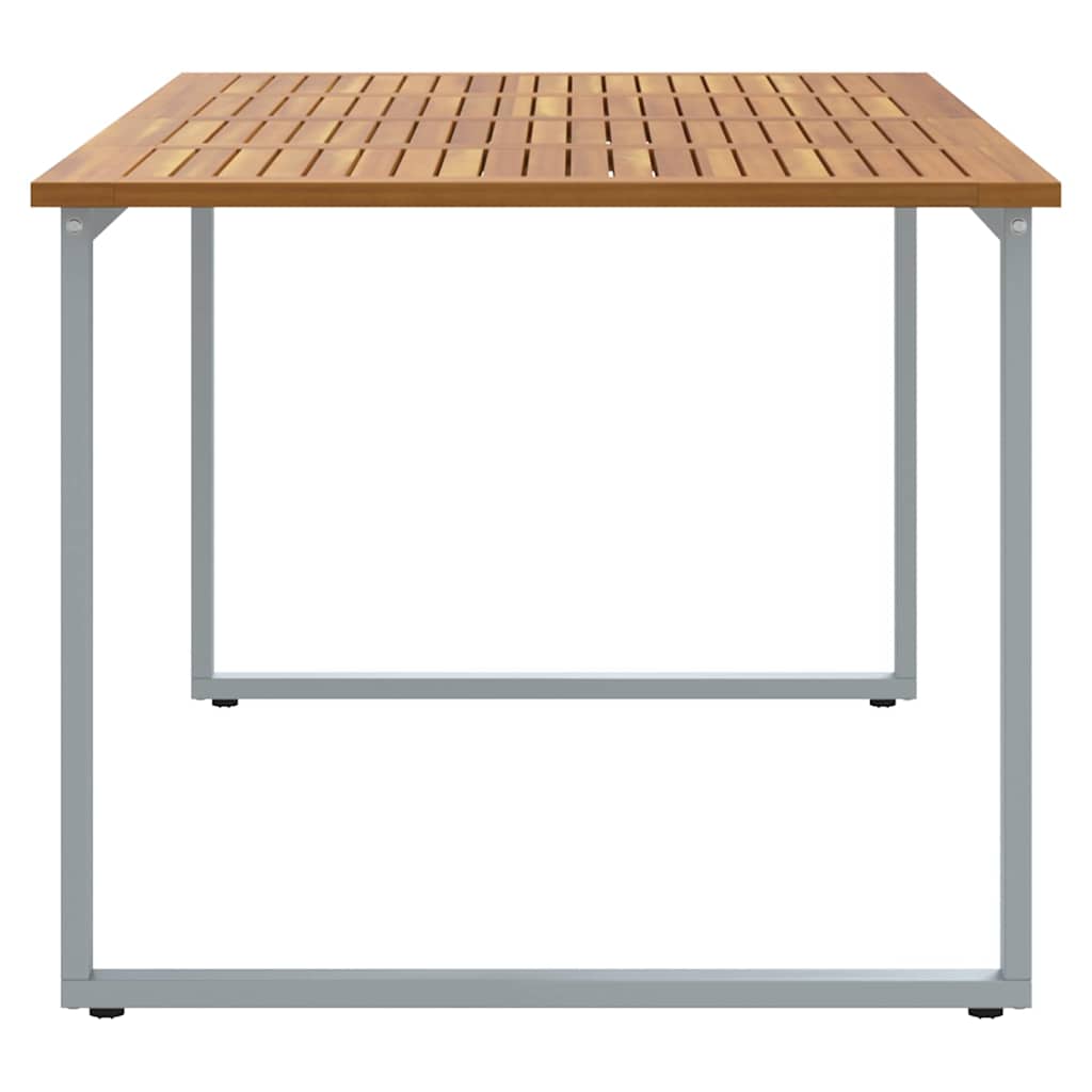 Tavolo da Giardino Grigio 180 x 90 x 75 cm
