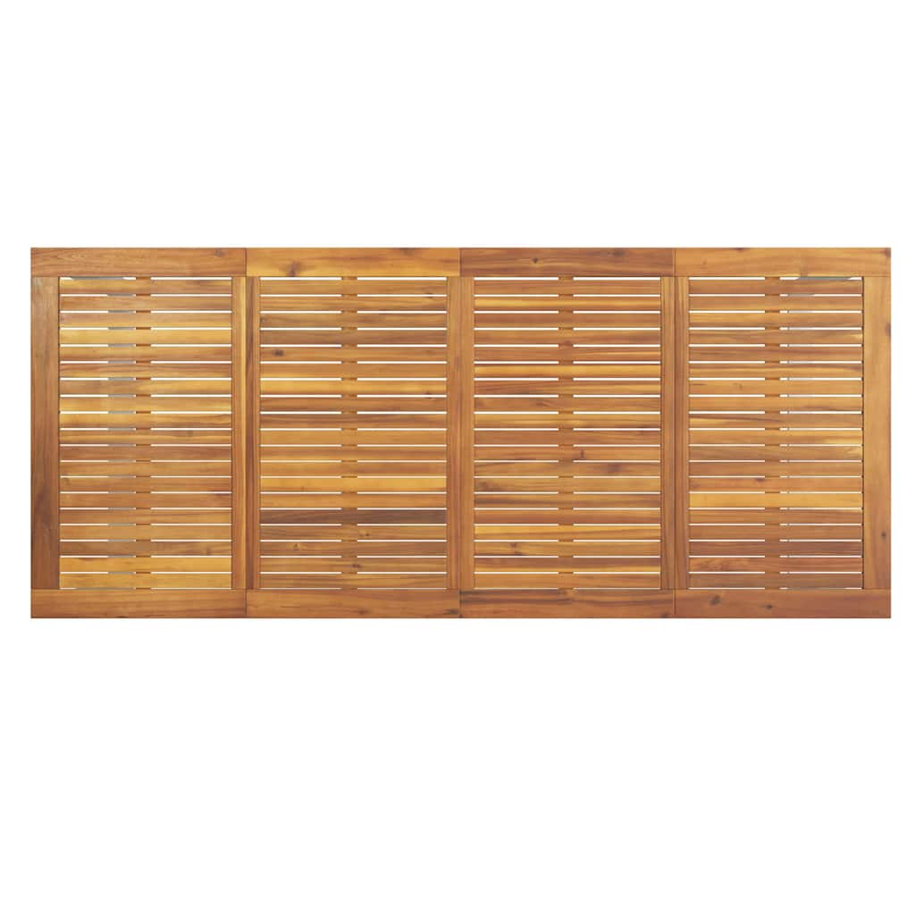 Tavolo da Pranzo da Giardino Grigio 200 x 90 x 75 cm