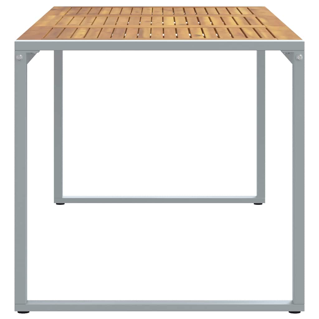 Tavolo da Giardino Grigio 180 x 90 x 75 cm