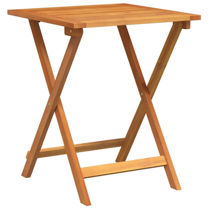 Set bistrot 3 pcs Olio Naturale Legno di Acacia Massello