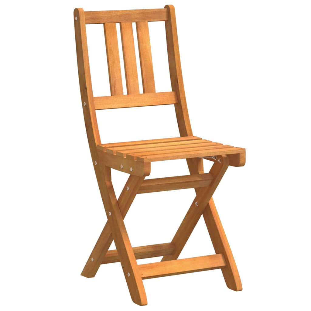 Set bistrot 3 pcs Olio Naturale Legno di Acacia Massello
