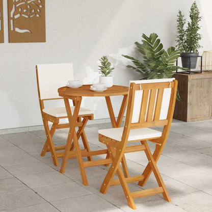 Set bistrot 3 pcs Marrone legno massello di acacia - homemem39