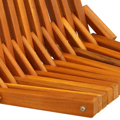 Sedia 2 pcs Marrone 69 x 56 x 84 m Legno di Acacia Massello