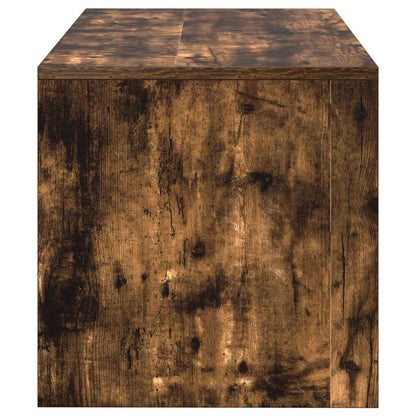 Mobile Porta TV Rovere Fumo 60x40x40 cm in Legno Multistrato - homemem39