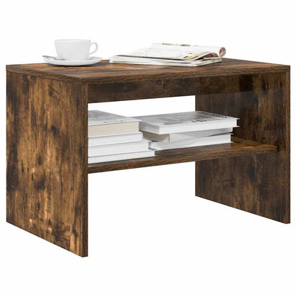 Mobile Porta TV Rovere Fumo 60x40x40 cm in Legno Multistrato - homemem39