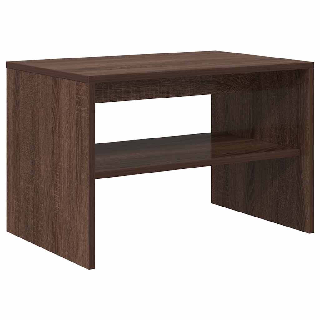 Mobile Porta TV Rovere Marrone 60x40x40 cm Legno Multistrato - homemem39