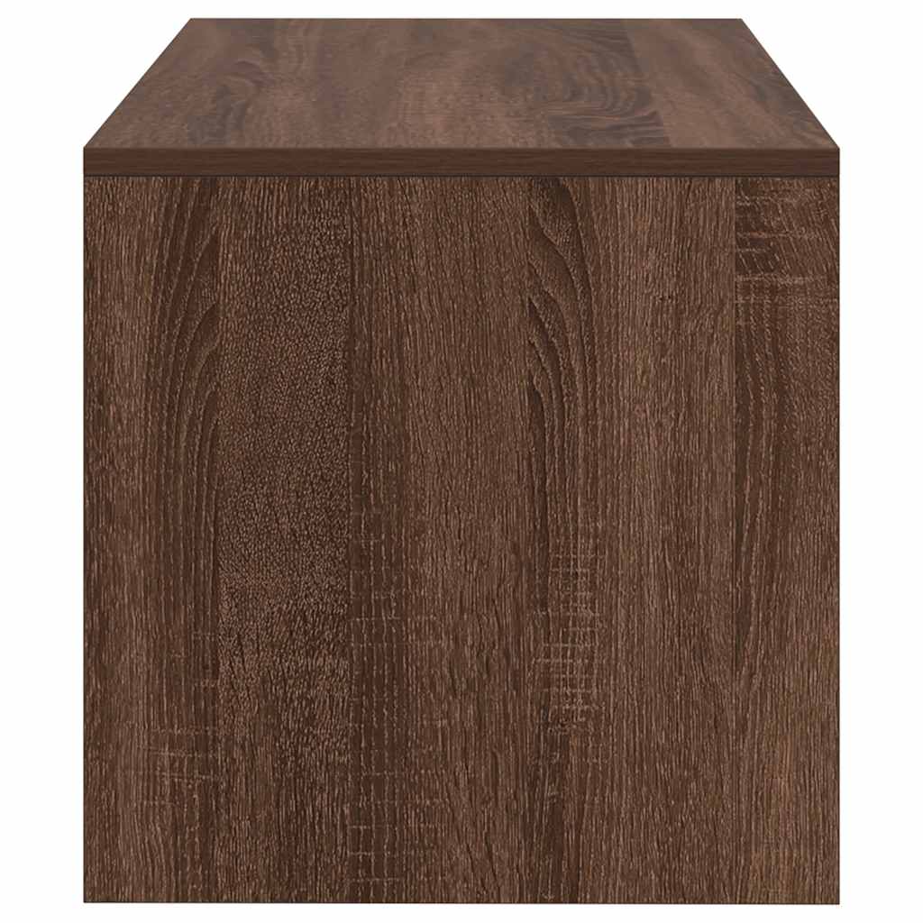 Mobile Porta TV Rovere Marrone 60x40x40 cm Legno Multistrato - homemem39