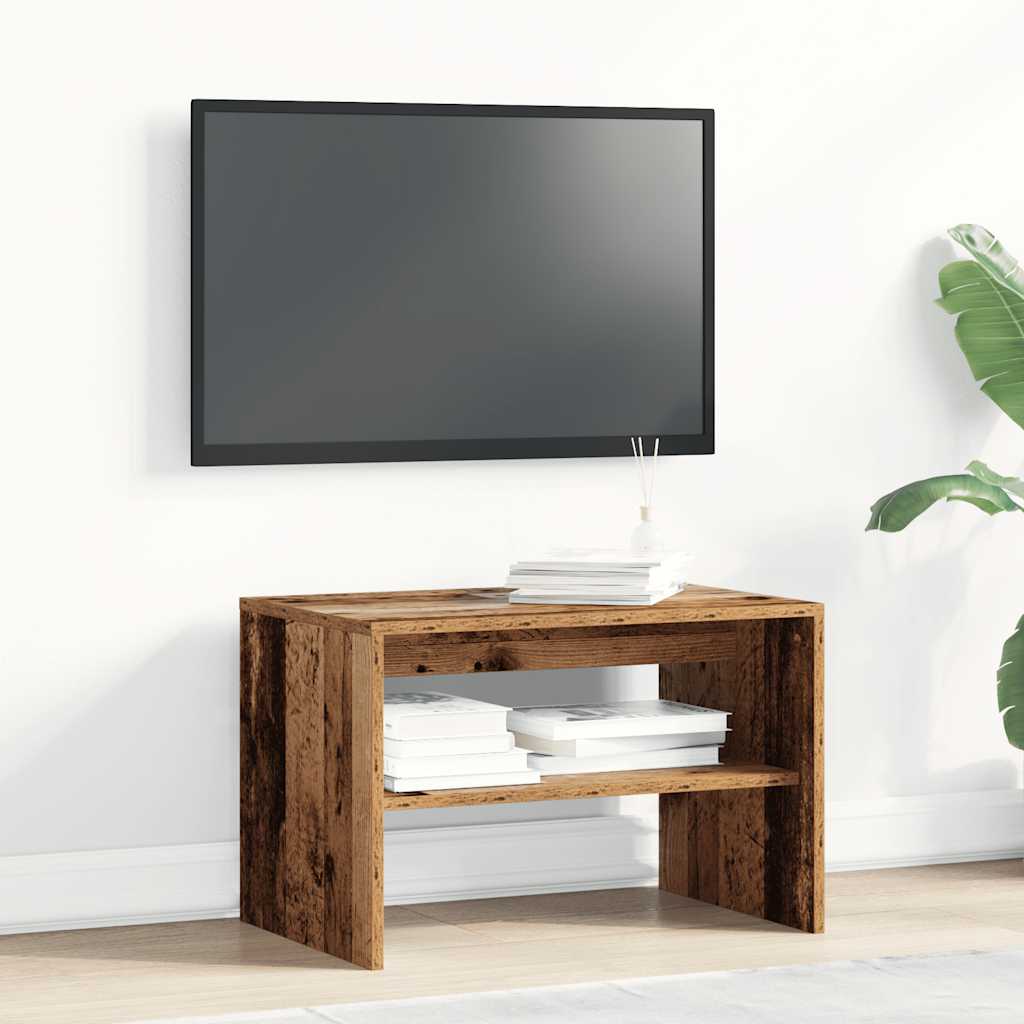 Mobile TV Legno Antico 60x40x40 cm in Legno Multistrato