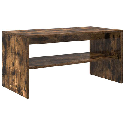 Mobile Porta TV Rovere Fumo 80x40x40 cm in Legno Multistrato - homemem39