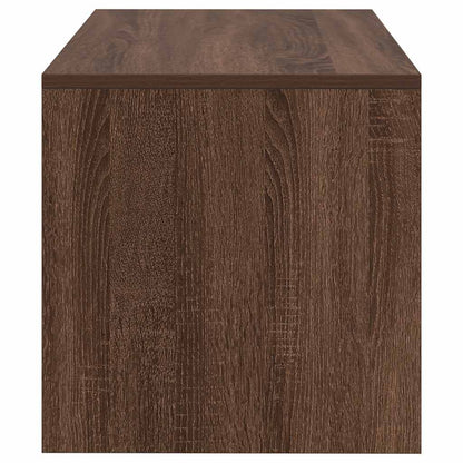 Mobile Porta TV Rovere Marrone 80x40x40 cm in Legno Multistrato - homemem39
