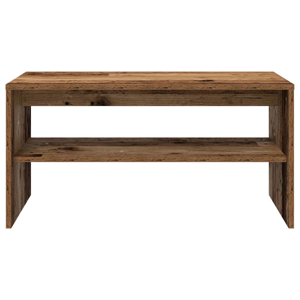 Mobile Porta TV Legno Antico 80x40x40 cm in Legno Multistrato | homemem39