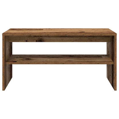 Mobile Porta TV Legno Antico 80x40x40 cm in Legno Multistrato | homemem39