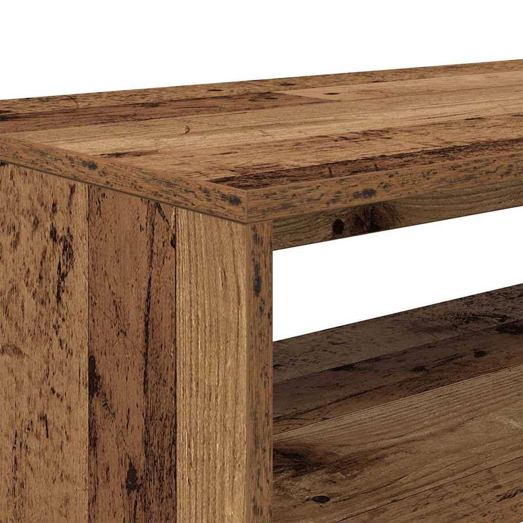 Mobile Porta TV Legno Antico 80x40x40 cm in Legno Multistrato | homemem39