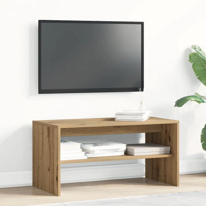 Mobile Porta TV Rovere Artigianale 80x40x40 cm Multistrato