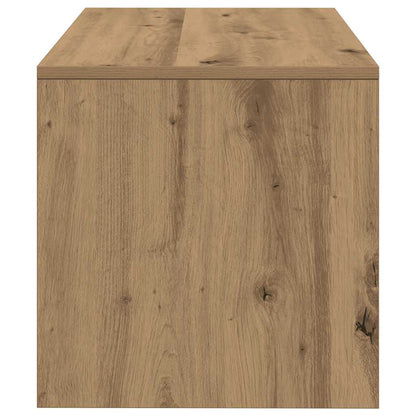 Mobile Porta TV Rovere Artigianale 80x40x40 cm Multistrato