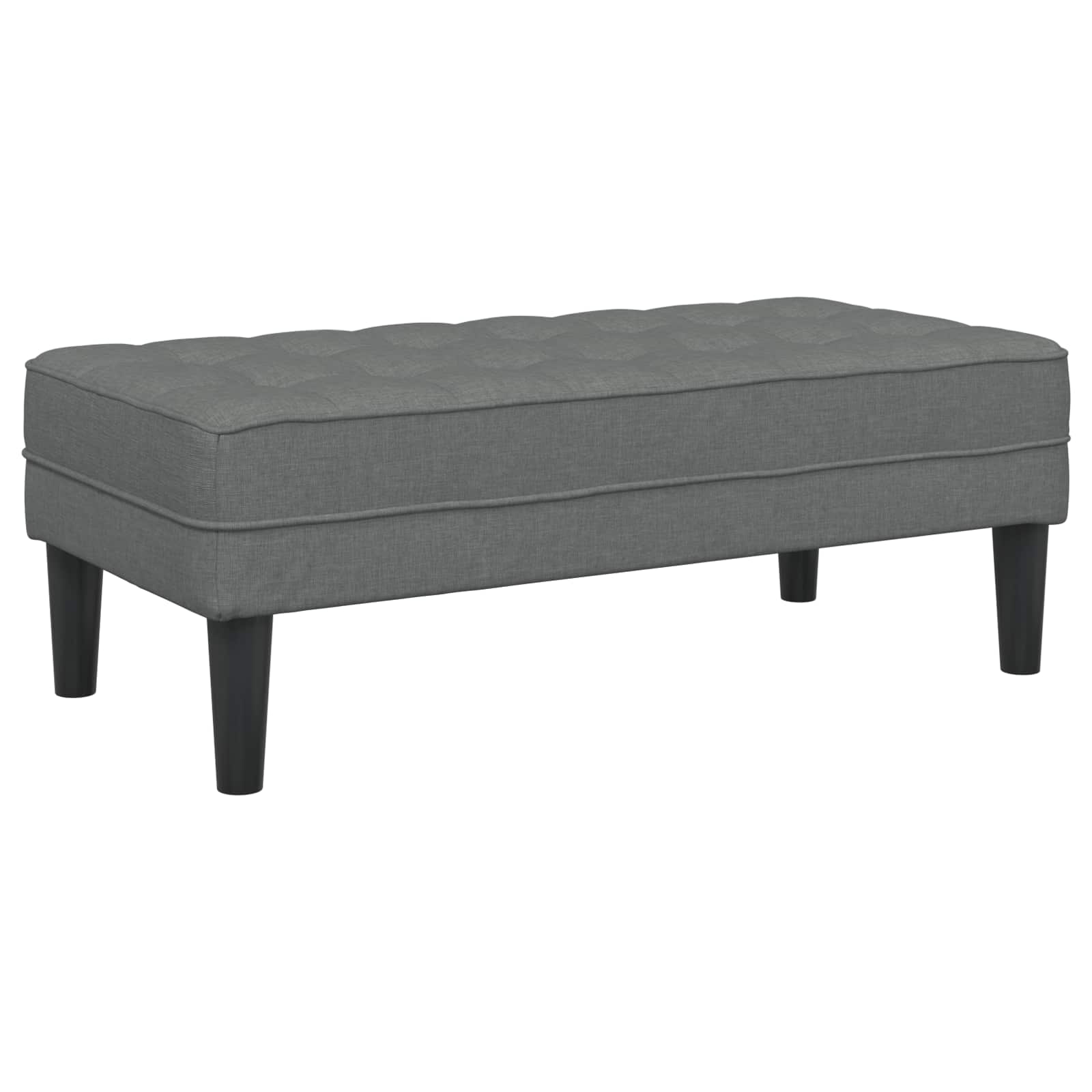 Set di divani con cuscino 2 pcs Grigio scuro Poliestere | homemem39