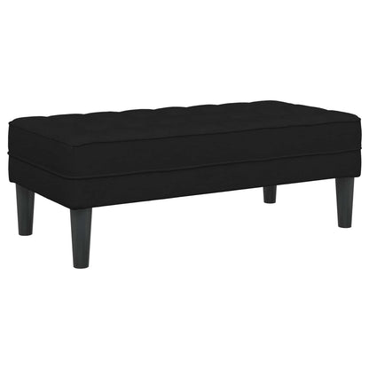 Set di divani con cuscino 2 pcs Nero Poliestere | homemem39