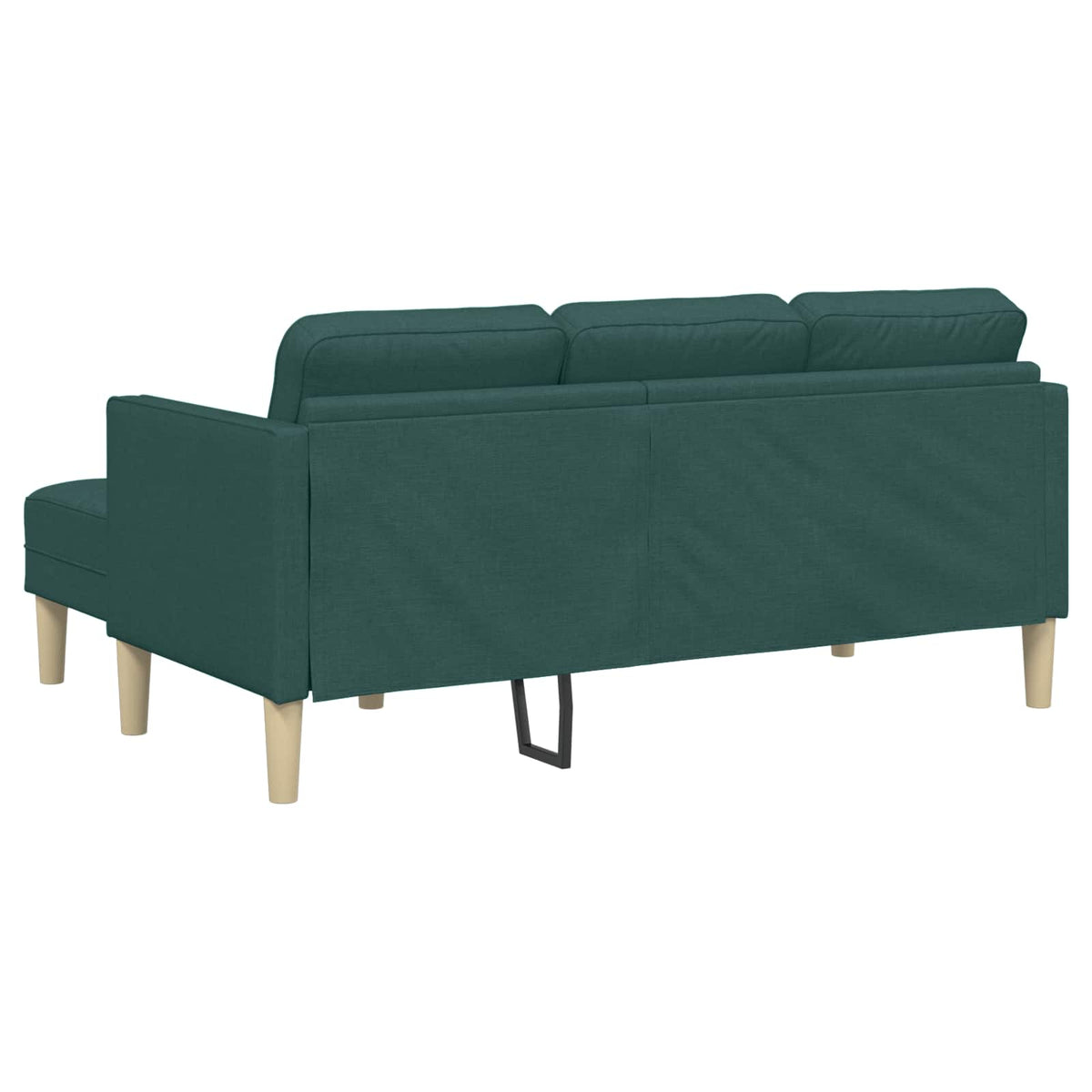 Set di divani 2 pz Verde Scuro Poliestere | homemem39