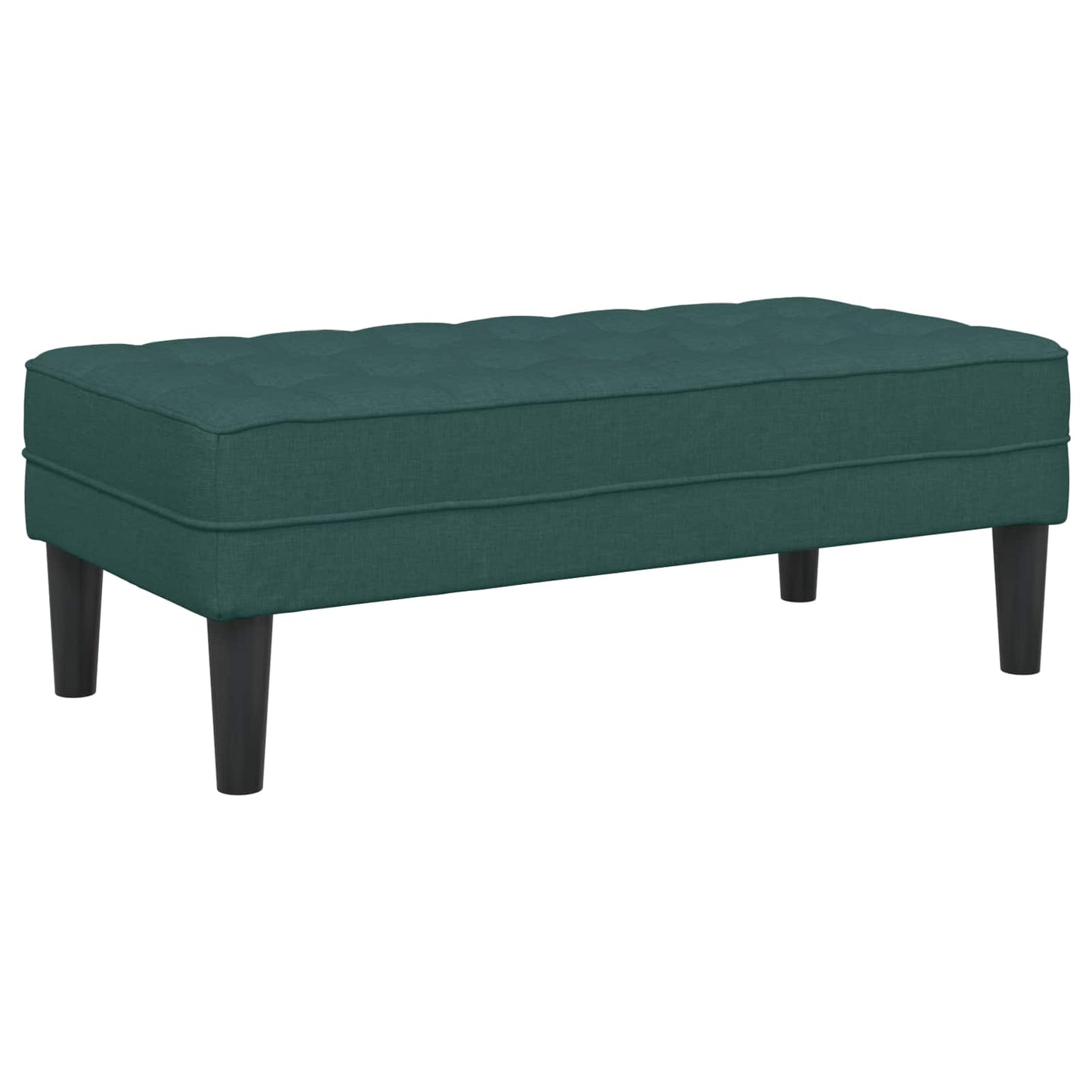 Set di divani con cuscino 2 pcs Verde Scuro Poliestere | homemem39