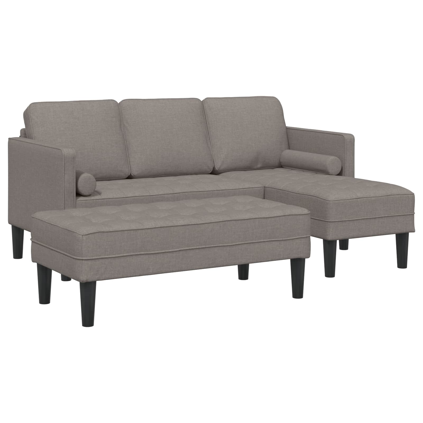Set di divani con cuscino 2 pcs Talpa Poliestere | homemem39
