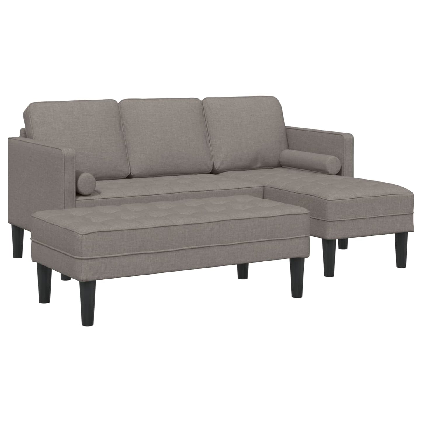 Set di divani con cuscino 2 pcs Talpa Poliestere | homemem39