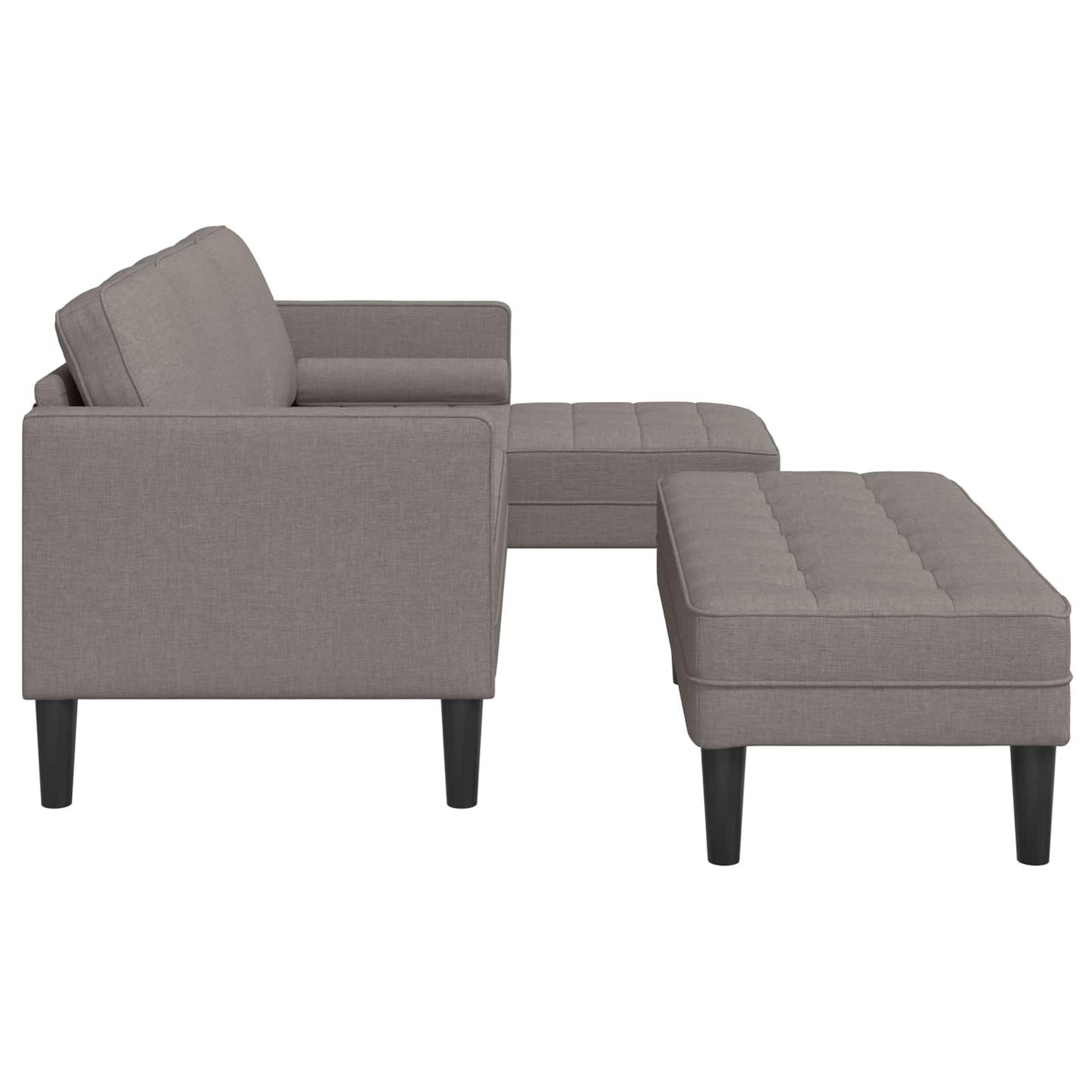 Set di divani con cuscino 2 pcs Talpa Poliestere | homemem39