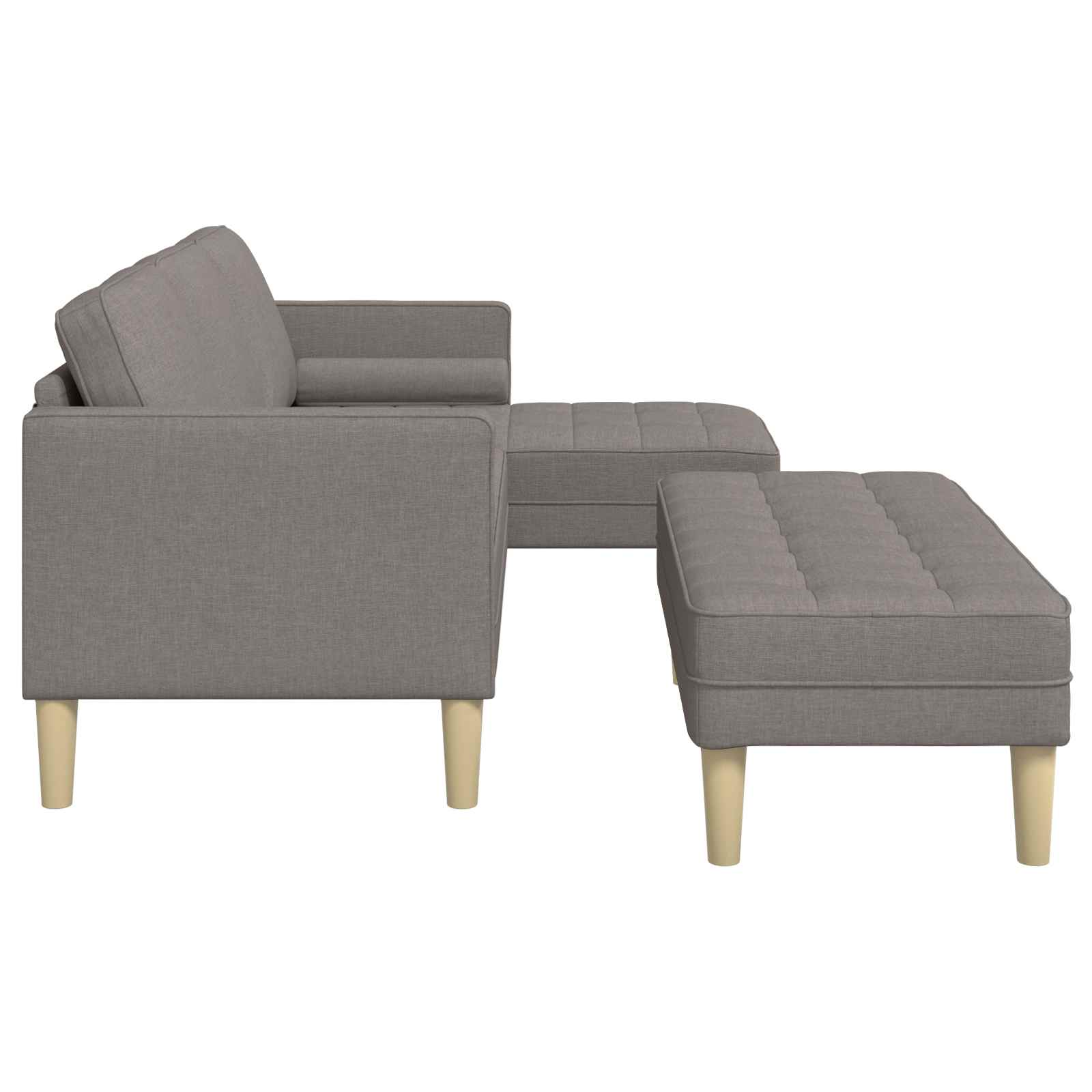 Set di divani con cuscino 2 pcs Talpa Poliestere | homemem39