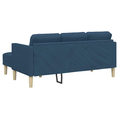 Set di divani con cuscino 2 pcs Blu Poliestere | homemem39