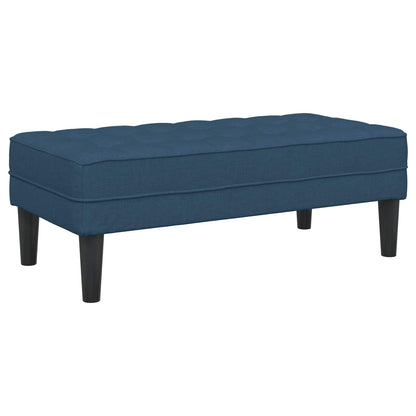 Set di divani con cuscino 2 pcs Blu Poliestere | homemem39