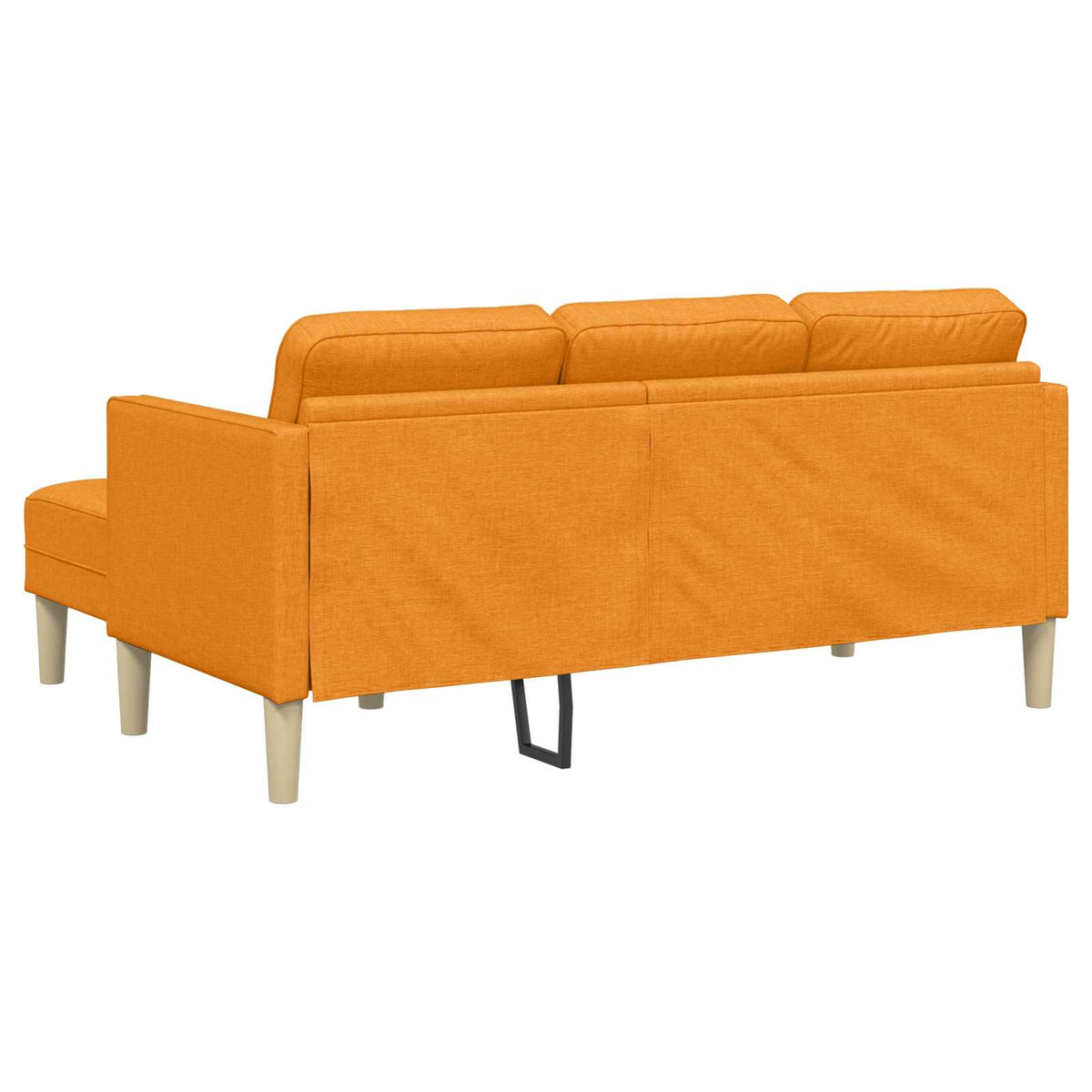 Set di divani 2 pz Giallo Scuro Poliestere | homemem39