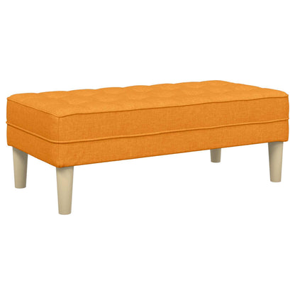 Set di divani 2 pz Giallo Scuro Poliestere | homemem39