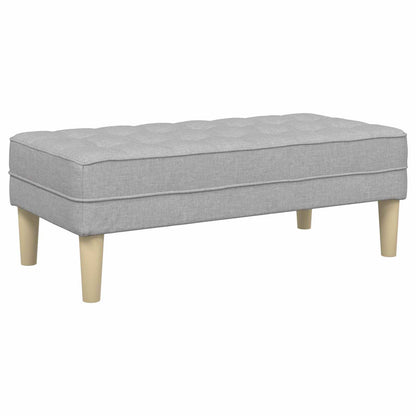 Set di divani 2 pz Grigio Nuvola Poliestere - homemem39