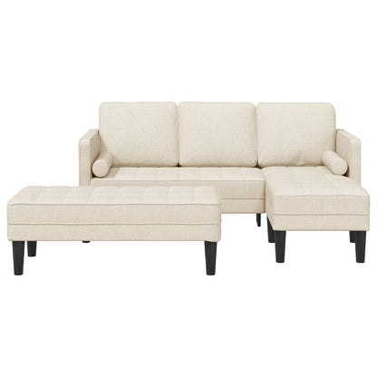 Set di divani con cuscino 2 pcs Tela Poliestere | homemem39