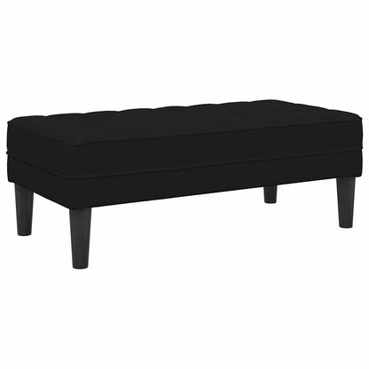 Set di divani 2 pcs Nero 173 x 131 x 67 cm Velluto - homemem39