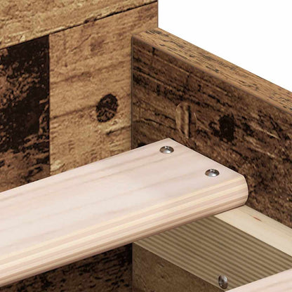Struttura del letto con testiera Legno vecchio 193 x 78 x 50 cm | homemem39